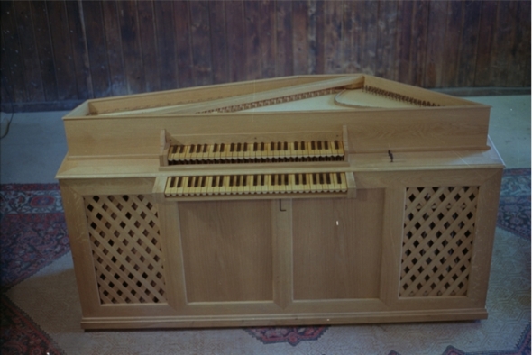 The Claviorganum according to an instrument of Paul Wissmayer and Stefan Cuntz, Nuremberg 1619<br> 