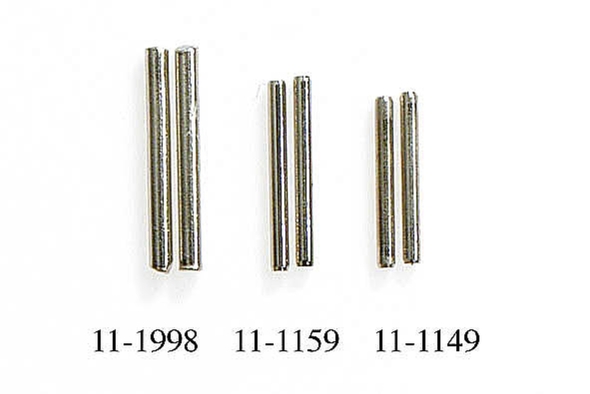 Axle pins nickeled