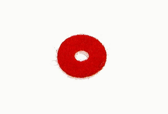 Felt washers Casimir red