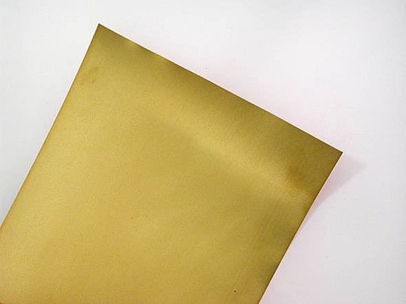 Brass foil