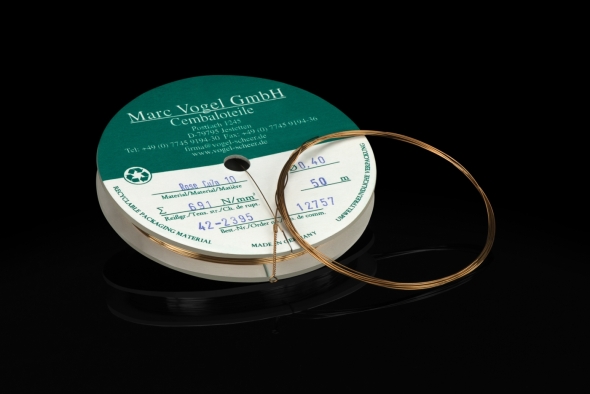 Rose strings CuZn10 / coil 50m