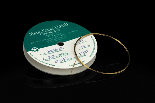 Rose strings CuZn30 / coil 50m