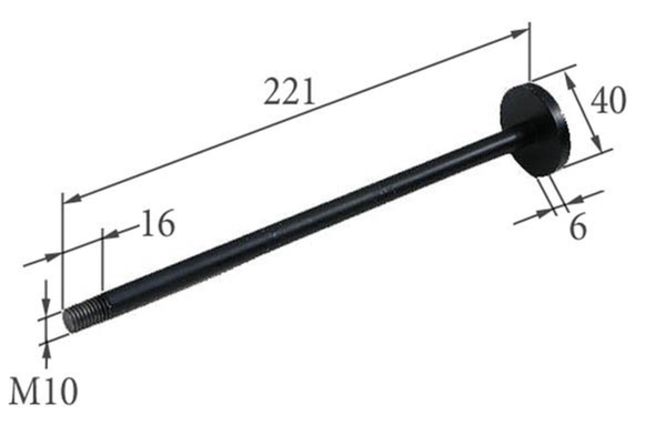 Wrest plank hold down for fortepianos from 6 octaves