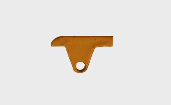 Brass plectra 8.7 x 5.1 x 1.2
