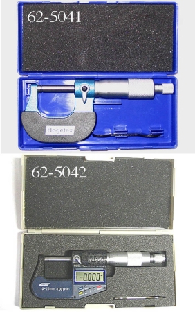 Analoge Bügelmessschraube 0 - 25 mm
