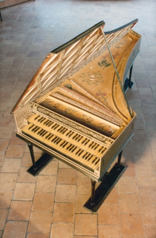 The 2 Manual virginal harpsichord according to an anonymous instrument (A R), anonymous, approx. 1600