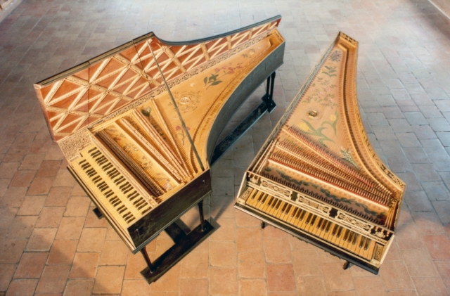 The 2 Manual virginal harpsichord according to an anonymous instrument (A R), anonymous, approx. 1600