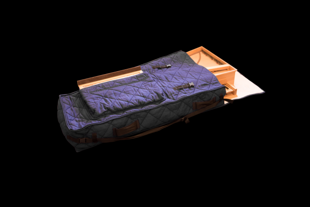 Transport bags for instrument legs 15 % professional discount for instrument makers and dealers / 5 % discount for professional musicians and institutions.