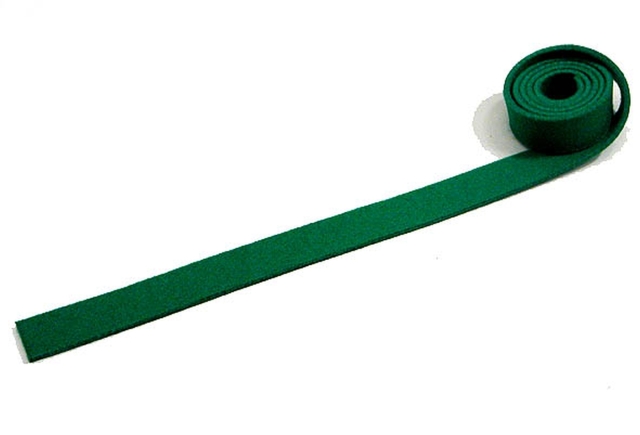Felt stripes for the jackrail 1.3 m green