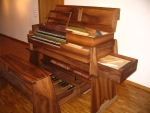 The two manual unfretted clavichord based on the Silbermann instrument, Jestetten 2005