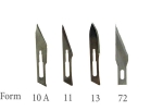 Ersatzklingen Form 11, 72, 33 und 10a