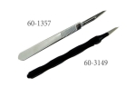 Voicing scalpel, steel grip