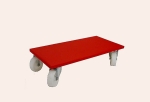Transport lorry red