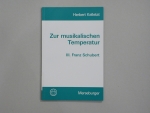 Book, Zur musikalischen Temperatur, Band III