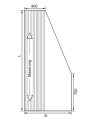 Soundboard harpsichord wood of the moon phases from high mountains